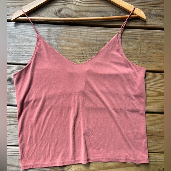 Maurices medium skinny strap pink tank top - Picture 3 of 6